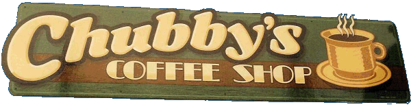 Chubby's Coffee Shop | painted shop fascia