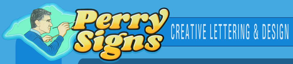 Perry Signs | creative lettering and design | Isle of Wight sign writer